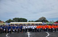 ກິລາຕີຄີ ທີມປະຊາຊົນຊະນະທີມພະນັກງານ ໃນບຸນນະມັດສະການພະທາດຫຼວງວຽງຈັນ