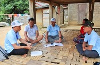 ການນຳເມືອງວຽງຄຳ ຕິດຕາມການສໍາຫຼວດພົນລະເມືອງ ແລະ ທີ່ຢູ່ອາໄສ