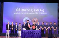 ງານແນະນໍາລະບົບ Pancake Laos ແລະ ຮ່ວມເຊັນ MOA ຍົກລະດັບທຸລະກິດສູ່ສາກົນ