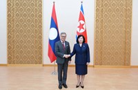 ສອງກະຊວງການຕ່າງປະເທດ ສປປ ລາວ ແລະ ສປປ ເກົາຫຼີ ສືບຕໍ່ເພີ່ມທະວີຮັດແໜ້ນການພົວພັນຮ່ວມມື