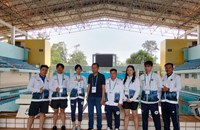 ຄໍາມ່ວນ ຍາດໄດ້ 2 ຫຼຽນຄໍາ ຈາກກິລາລອຍນໍ້າ