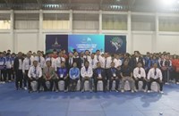 ເປີດການແຂ່ງຂັນກິລາເທຄວັນໂດ ງານມະຫະກໍາກິລາແຫ່ງຊາດ ຄັ້ງທີ XII