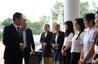 ສຂຈ ຕ້ອນຮັບຮອງເຈົ້າຄອງນະຄອນຄຸນໝິງສປ ຈີນ