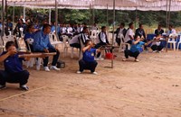 ມອບຫຼຽນ ກິລາໜ້າເກັກງານມະຫະກຳກິລາແຫ່ງຊາດຄັ້ງທີ XII