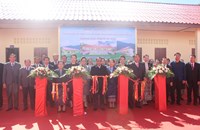 ມອບ-ຮັບອາຄານຮຽນມັດທະຍົມຕອນຕົ້ນລາດບວກແລະດອນຄຳ