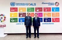 ຮອງ ລມຕ ກະຊວງການຕ່າງປະເທດ ຕ້ອນຮັບ ຮອງ ລມຕ ກະຊວງແຜນການ ຣາຊະອານາຈັກ ກໍາປູເຈຍ