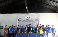 ສພອ ແລະ ສູນຝຶກວິຊາຊີບຄົນຫູໜວກມືແຫ່ງຄວາມຫວັງ ເຊັນ​ສັນ​ຍາ​ການ​ຮ່ວມ​ມື