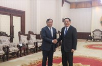 ນາຍົກລັດຖະມົນຕີ ຕ້ອນຮັບ ລັດຖະມົນຕີກະຊວງການຕ່າງປະເທດ ກໍາປູເຈຍ