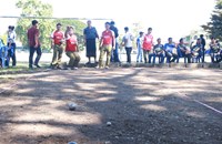 ແກ່ນທ້າວ ແຂ່ງຂັນກິລາສະເຫຼີມສະຫຼອງວັນຊາດ ຄົບຮອບ 50 ປີ ຢ່າງເບີກບານມ່ວນຊື່ນ.