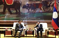 ປະທານປະເທດຕ້ອນຮັບຮອງປະທານສະພາສູງແຫ່ງ ສ ຣັດເຊຍ