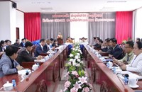 ຮອງຫົວໜ້າຄະນະຊີ້ນຳລະດັບຊາດ ເຄື່ນໄຫວຕິດຕາມການເດີນສໍາຫຼວດ ພົນລະເມືອງ ຢູ່ແຂວງວຽງຈັນ.