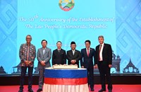 ສະຖານທູດ ລາວ ປະຈຳ ອິນໂດເນເຊຍ ແລະ ຕີມໍແລັດສະເຕ  ສະຫຼອງວັນຊາດ ທີ 2 ທັນວາ