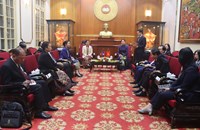 ຮອງປະທານ ສນຊ ພົບປະຢ້ຽມຢາມຮອງປະທານແນວໂຮມປະເທດຊາດຫວຽດນາມ