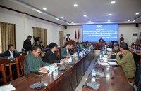 ຄໍາມ່ວນຈັດກອງປະຊຸມ ເພື່ອດໍາເນີນການເລືອກຕັ້ງສະມາຊິກສະພາແຫ່ງຊາດ ຊຸດທີ X ແລະ ສະພາປະຊາຊົນຂັ້ນແຂວງ ຊຸດທີ V