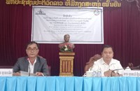 ເມືອງພຽງ ອົບຮົມວຽກງານປ້ອງກັນ ແລະ ຊ່ວຍເຫຼືອກຸ່ມສ່ຽງຜູ້ຖືກເຄາະຮ້າຍຈາກການຄ້າມະນຸດ