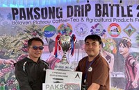 ທ່ານບຸນສະຫວາດ ວົງປະເສີດຄອງຊະນະເລີດການແຂ່ງຂັນຊົງກາເຟ ປາກຊ່ອງປະຈຳປີ 2025