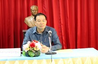 ຮອງປະທານ ສນຊ ເຄື່ອນໄຫວເຮັດວຽກຢູ່ແຂວງຄຳມ່ວນ