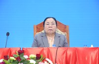 ພິທີມອບ-ຮັບໜ້າ ເຈົ້າແຂວງໄຊຍະບູລີ (ຜູ້ເກົ່າ) ແລະ ປະທານຄະນະກໍາມະການປົກຄອງແຂວງ (ຜູ້ໃໝ່).