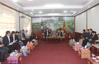 ອົງການລັກເດບ ພົບປະການນຳແຂວງຊຽງຂວາງ