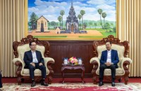 ສະຫາຍ ໄມທອງ ທໍາມະວົງສາ ເຄື່ອນໄຫວຢ້ຽມຢາມແຂວງສະຫວັນນະເຂດ