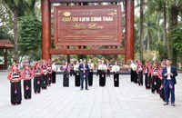 ຜົ້ງສາລີ ເຂົ້າຮ່ວມງານມະຫາກຳກິລາໂຍນໝາກຄອນ ຄັ້ງທີ IX ທີ່ ແຂວງດຽນບ່ຽນ