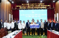 ໄຟຟ້າຫົງສາ ມອບອຸປະກອນການແພດໃຫ້ໂຮງໝໍ ແຂວງໄຊຍະບູລີ