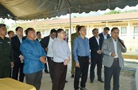 ຮອງນາຍົກລັດຖະມົນຕີ ຕິດຕາມຄວາມເປັນໄປໄດ້ໃນການກໍ່ສ້າງຊົນລະປະທານ ເຊລະມັງ