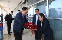 ຄະນະຜູ້ແທນ ສປ ຈີນ ເດີນທາງມາເຂົ້າຮ່ວມກິດຈະກຳວັດທະນະທໍາບຸນກຸດຈີນກ້າວສູ່ລາວປີ 2026  ຢູ່ ສປປ ລາວ