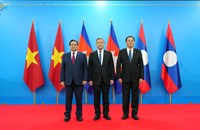 ກອງປະຊຸມພົບປະ ນາຍົກລັດຖະມົນຕີ ລາວ-ຫວຽດນາມ-ກໍາປູເຈຍ