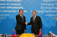 ນາຍົກລັດຖະມົນຕີ ລາວ-ກໍາປູເຈຍ ພົບປະປຶກສາຫາລືເສີມຂະຫຍາຍການພົວພັນຮ່ວມມືສອງຝ່າຍ