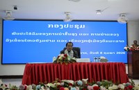 ພະນັກງານຫຼັກແຫຼ່ງເມືອງມະຫາໄຊ ແລະ ຍົມມະລາດ ຕ້ອນຮັບການເຄື່ອນໄຫວພົບປະຂອງທ່ານປະທານຄະນະກວດກາສູນກາງພັກ