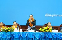 ຜູ້ສະໝັກ ສສຊ ປະຈຳເຂດເລືອກຕັ້ງທີ 10 ລົງໂຄສະນາຫາສຽງ