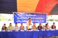 ຜູ້ມີສິດເລືອກຕັ້ງຢູ່​ 3 ບ້ານ​ ກຸ່ມ​ IX ເມືອງປາກຊ່ອງ​ ຕ້ອນຮັບ​ຄະນະຜູ້ສະໝັກຮັບເລືອກຕັ້ງ ສສຊ ເຂດເລືອກຕັ້ງທີ 15