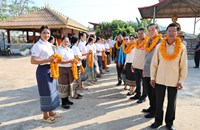 ຜູ້ສະໝັກຮັບເລືອກຕັ້ງເປັນ ສສຊ ແລະ ສສຂ ສືບຕໍ່ໂຄສະນາຫາສຽງຢູ່ເມືອງທຸລະຄົມ ແລະ ເມືອງແກ້ວອຸດົມ