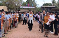 ທ່ານ ຈັນທະວົງ ແສນອາມາດມົນຕີ ຕິດຕາມວຽກງານຮອບດ້ານ ການເລືອກຕັ້ງຢູ່ແຂວງອັດຕະປື