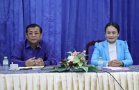 ສະຫະພັນແມ່ຍິງໂຄສະນາອົບຮົມແຂວງຄຳມ່ວນ ປາຖະກະຖາວັນແມ່ຍິງສາກົນຄົບຮອບ 116 ປີ