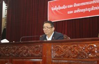 ພະນັກງານຫຼັກແຫຼ່ງແຂວງຫຼວງພະບາງເຊື່ອມຊຶມເອກະສານສໍາຄັນຂອງພັກ