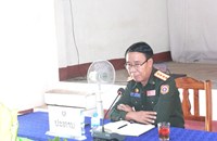 ກອງປະຊຸມສອ່ງແສງວຽກງານຮອບດ້ານ ທົ່ວກອງພົນທີ 5 ປະຈຳໄຕມາດທີ I