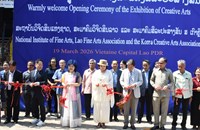 ເປີດງານວາງສະແດງສິລະປະສ້າງສັນ