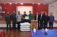 ລົງພົບປະ ແລະ ຢ້ຽມຢາມສູນຄົນເສຍອົງຄະ 489 ບ້ານຂຸດສາມບາດ