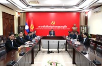 ຫົວໜ້າ ຄຕພ ພົບປະທາງໄກກັບ ປະທານພັກເບລາຢາຣຸດສ