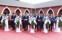 ມອບ-ຮັບ ອາຄານສູນຝຶກອົບຮົມເຕັກນິກກະສິກໍາ ພາກໃຕ້