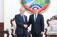 ນາຍົກລັດຖະມົນຕີ ຕ້ອນຮັບ ປະທານທະນາຄານພັດທະນາອາຊີ