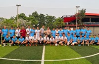 2 ພາກສ່ວນ ແຂ່ງຂັນບານເຕະມິດຕະພາບ ເພື່ອເສີມສ້າງຄວາມສຳພັນ