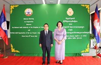 ຄະນະຜູ້ແທນອົງການກວດສອບແຫ່ງລັດ ຢ້ຽມຢາມ ແລະ ເຮັດວຽກທີ່ກຳປູເຈຍ