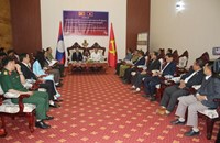 ຄະນະນໍາແຂວງກວາງຫງາຍ ເຂົ້າອ່ວຍພອນ ຄະນະນຳແຂວງເຊກອງ