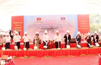 ວາງສີລາລຶກໂຄງການກໍ່ສ້າງໂຮງໝໍມິດຕະພາບ ດານັງ-ເຊກອງ