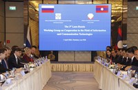 ກຕສ ພົບປະກັບ ກະຊວງພັດທະນາດີຈີຕອນ ການສື່ສານ ແລະ ສື່ມວນຊົນ ສ ຣັດເຊຍ