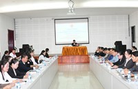 ສ້າງຄວາມເຂັ້ມແຂງໃຫ້ພະນັກງານອົງການກາແດງແຫ່ງຊາດລາວ