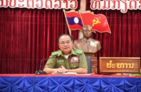 ປທ ປະກາດນາຍຕໍາຫຼວດພັກການ-ຮັບອຸດໜູນບໍານານ ພ້ອມມອບຫຼຽນໄຊແຮງງານ